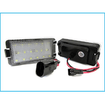 Kit Luci Targa Led Seat Ibiza 97-08 Leon 99-05 Altea Arosa Cordoba 93-08 Toledo III 04-09 Bianco