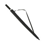 Ombrello Lungo Golf Robusto Antivento 10 Stecche Apertura Automatico e Chiusura Manuale Nero Classico