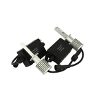 Kit Full Led Canbus H1 30W Slim 12V 24V Dissipatore In Alluminio 3000 Lumens Bianco Ghiaccio