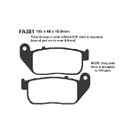 EBC FA381HH Pastiglie Hh Harley Davidson 883 04- Ant