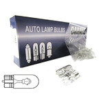 CARALL 10 Pezzi Lampada Alogena 12V, Ricambio Lampade Per Auto e Moto (T10 W2W 12V 2W)