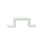 10 PZ Clip Fissaggio Rigido Passo 16X10mm Per Fissare Bobina Striscia Led Impermeabile