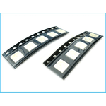 10 PZ Led SMD 5050 PLCC-6 Blu Blue 3V 0,2W 3 Chips