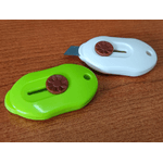 2 Pezzi Mini Taglierino Tascabile Cutter Coltelli Multiuso Portachiavi Colore Assortito