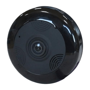 A2ZWORLD Telecamera WiFi 360° (Fisheye, HD 960p, 2MP), Telecamera di Sorveglianza Stanza Bimbo