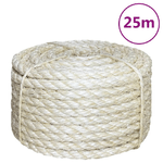 vidaXL Corda in Sisal 100% 12 mm 25 m