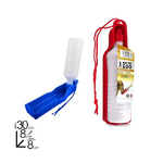 Trade Shop Traesio-abbeveratoio Portatile 300 Ml Cani E Gatti Borraccia Richiudibile Colorata -