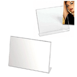 Trade Shop Traesio-cornice Espositore Trasparente In Plexiglass 21x29.7cm Orizzontale Porta Foto -