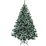 Trade Shop Traesio-albero Di Natale Sintetico 240 Cm Innevato Decorazione Per Casa Scuola Ufficio -