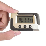 Trade Shop Traesio-mini Sveglia Orologio Digitale Calendario Display Schermo Lcd Con Supporto Auto -