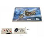 Trade Shop Traesio-puzzle 3d Legno Motocicletta Modellino Modellismo Collezione Gioco Bambini 07343 -