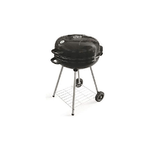 Bbq Barbecue Tondo Con Coperchio E 2 Ruote 57X90 Cm