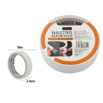 Trade Shop Traesio-set 2 Pezzi Nastri Nastro Biadesivo Super Resistente 2.4 Cm X 10 Metri 69821 -