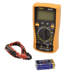 Trade Shop Traesio-tester Multimetro Digitale Lcd Con Puntali Professionale Ampere A830l -