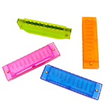 Trade Shop Traesio-armonica Bocca Plastica Colorata Bambini Bimbi Scuola Musica Suoni -