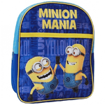 Trade Shop Traesio-zaino Minions Cattivissimo Me Colore Blu Bambini Asilo Tempo Libero Elementari -