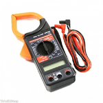 Trade Shop Traesio-multimetro Pinza Amperometrica Tester Digitale Puntali Digital Clamp Meter -