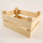 Trade Shop Traesio-cassetta In Legno Portafrutta Porta Oggetti Porta Pane Cestino 20 X 14 Cm -