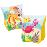 Trade Shop Traesio-braccioli Fun Fish 23 X 15 Cm Multicolore Bambini 3 - 6 Anni Piscina Mare 58652 -