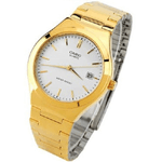 Casio-orologio Da Polso Casio Mtp-1170n-7ardf Analogico Uomo Acciaio Data Dorato -