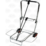 Trade Shop Traesio-carrello Porta Pacchi Portapacchi Bagagli Valigie Pieghevole 50 Kg -