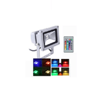 Trade Shop Traesio-faro Faretto Rgb Led Multicolor Uso Esterno Interno Con Telecomando 50w -