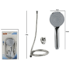 Cleafe-kit Doccetta Doccino Soffione Doccia Bagno Con Laccio 1,8mt Staffa 69078 Rotonda -