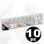 Trade Shop Traesio-set 10 Profumatori Ambiente Ricarica Olio Profumo 10ml Assortiti Per Bruciatore -