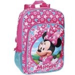 Trade Shop Traesio-zaino Scuola Minnie 38 Cm Zaino Elementari Topolina Bambine Rosa -