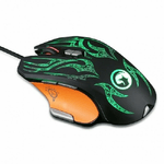 Trade Shop Traesio-mouse Gaming Marvo G920 Luminoso Scorpion Ottico Retroilluminato Dpi Pc Usb -