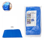 Trade Shop Traesio-telo Telone Copertura Impermeabile Blu Multiuso Antistrappo Misura 2x3 Mt 69436 -