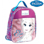 Trade Shop Traesio-zainetto Frozen Elsa Disney Asilo Scuola Bambine Tempo Libero Colore Rosa -