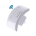 Trade Shop Traesio-wireless-n Wifi Repeater 300 Mbps Ripetitore Amplificatore Lan Rete Wps -