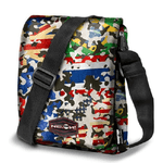 Trade Shop Traesio-tracollina Neon Gut Camo Colori Regolabile Scuola Tempo Libero Ragazzi -