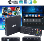 Trade Shop Traesio-m9 Android 5.1 Tv Box 3d 4k X 2k 1080p Quadcore 8gb 1gbm9 Tv 4k M9+ Live Stream -