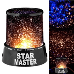 Trade Shop Traesio-star Master Lampada Proiettore Di Stelle Led Colori Notte Effetto Cielo Stellato -