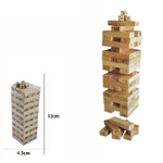 Trade Shop Traesio-mini Torre Verticale Puzzle Legno Numeri Dadi Gioco Educativo Bambini -