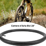 Trade Shop Traesio-camera D'aria Per Bicicletta 24" 1.75 - 1.90 44mm Valvola Schrader Americana -