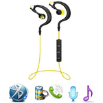 Trade Shop Traesio-cuffie Sport Stereo Audio Auricolari Bluetooth Smartphone Cellulare Earplug -