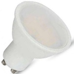 Trade Shop Traesio-lampada Lampadina Led Faretto Incasso Gu10 7w Cob Spotlight Luce Bianca Fredda -