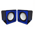 Trade Shop Traesio-omega Speakers Casse Stereo Usb 2.0 Og-01 Surveyor 6w Blue Usb -