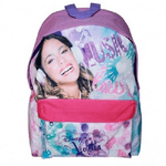 Trade Shop Traesio-zaino Americano Violetta Music Disney Colore Rosa Bambine Asilo Tempo Libero -