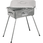 Trade Shop Traesio-barbecue Con Griglia Fornacella Brace A Carbone Carbonella Piedi Pieghevoli -