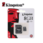 Kingston-kingston Micro Sd 8 Gb Microsd Classe 4 Sdhc Scheda Di Memoria Card Smartphone -