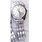 Trade Shop Traesio-orologio Polso Yx Uomo Classico Elegante Analogico Quarzo Silver Quadrante Silver -