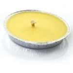 Trade Shop Traesio-set 12 Pezzi Candela Fiaccola Citronella Ciotola In Alluminio Anti Zanzare 16 Cm -