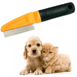 Trade Shop Traesio-spazzola O Pettine Antipulci Per Animali Cane O Gatto Anti-pulce -