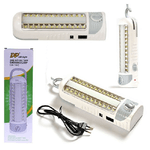 Trade Shop Traesio-lampada Emergenza 24 Led Smd Con Neon Ricaricabile Per Casa Auto 4w 7104 -