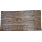 Trade Shop Traesio-pannello 77x70cm Effetto Legno Scuro Carta Parati Pvc Parquet 3d Adesiva Muro -