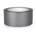 Trade Shop Traesio-nastro Americano Grigio Telato Resistente 50mm X 25mt Extraforte Impermeabile Sigilla Ripara Imballa -